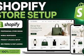 set up and customize your shopify store