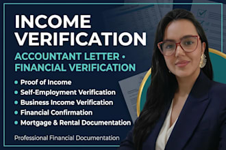 cpa letter, accountant letter, financial verification income verification letter