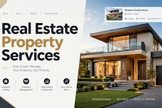 build a real estate property listing app with search and agent dashboard