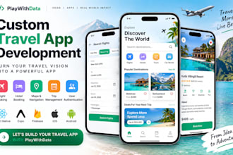 develop a custom travel application for your business
