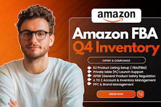 setup amazon eu fba fbm product listing with pl and gpsr epr product compliance