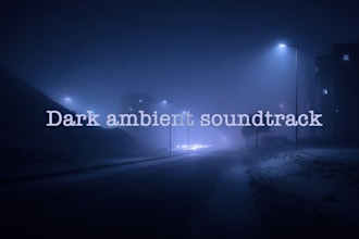 make dark dreamscape ambient soundtrack for you