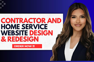 design contractor, roofing, plumbing, hvac, pest control, handyman website