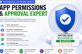 handle your facebook app review and permissions approved
