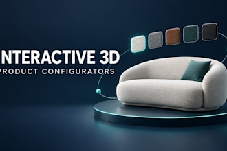 build an interactive 3d product viewer or configurator for your website