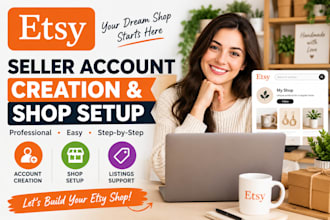 create verified etsy seller account, etsy shop creation for any country