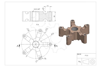 convert 2d cad technical drawing into 3d cad models for 3d printing
