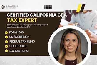 file your california personal federal tax return 1040, llc tax, state tax return