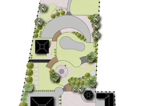 render 2d landscape plans, site plans and master plans