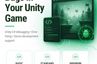 fix unity c sharp bugs errors and script issues fast