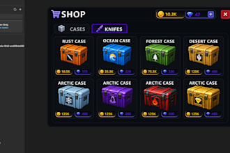 design modern UI for your game