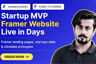 build a framer website for your saas or ai startup mvp