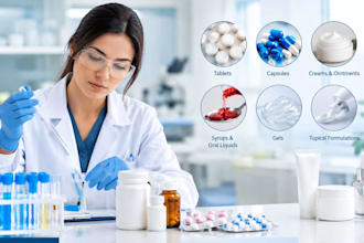 develop pharmaceutical formulations for tablets