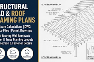 draft structural framing dwg lvl beam calculation and roof framing plan cad