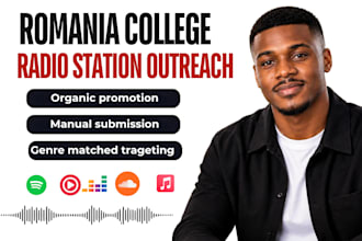 airplay your song on romania college radio station