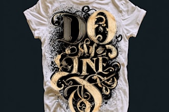 design custom typography t shirt and graphic t shirt