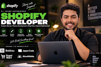 do expert shopify theme customization and custom liquid development