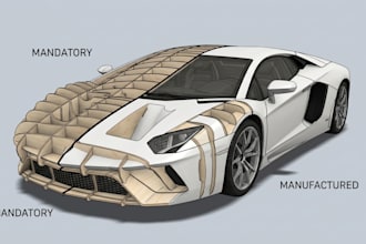 create printable car body buck files for DIY vehicle builds
