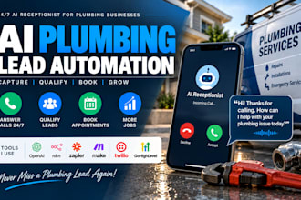 build ai plumbing lead qualification and emergency appointment booking automatio