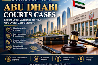 provide uae legal consultation for abu dhabi court cases