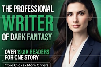 write captivating dark fantasy and fiction short stories
