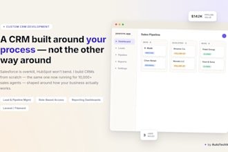 build a custom CRM for your business