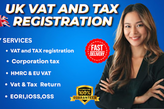 do UK vat registration, vat return filing, hmrc corporation tax, eu vat