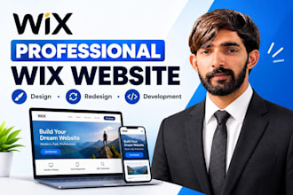 design a professional wix website
