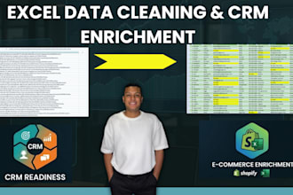 clean, format, and organize your crm or shopify database