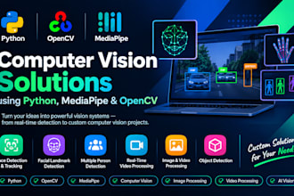 build face tracking and detection with mediapipe and opencv