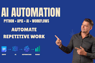 build ai automation workflows with python, apis and ai