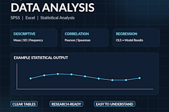 perform statistical data analysis spss