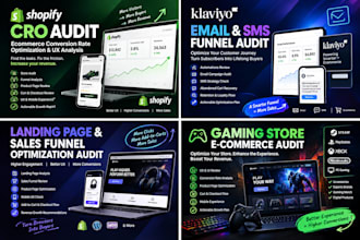 audit shopify klaviyo email SMS funnel customer journey optimization