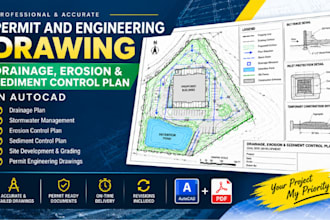 do permit engineering drawing, drainage plan, erosion and sediment control plan