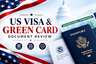 review your US immigration documents and provide legal consultation