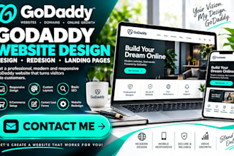 design godaddy website redesign godaddy business site and godaddy landing page