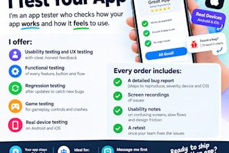 do functional, regression and game testing on real