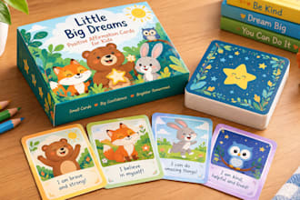 design custom card box, tuck box, fantasy card game packaging and deck art style