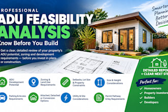 analyze your property for adu feasibility, zoning and development potential
