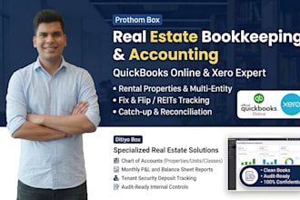 do real estate bookkeeping for rental property, flipping and property management