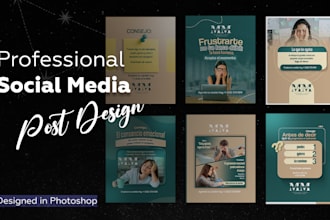 design a modern professional instagram feed
