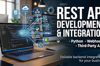 develop or integrate apis using python and rest