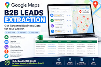 do mortgage lead, linkedin leads, b2b leads and targeted business data for USA