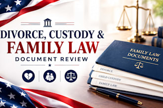 l review  divorce custody and family law documents