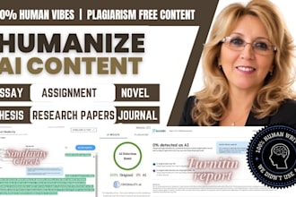 humanize ai content do urgent content humanization proofreading edit rewrite ai