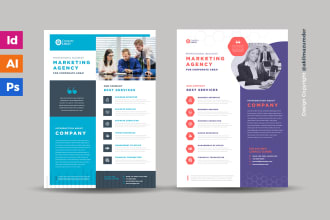 design your flyer, brochure, poster, advertisement, leaflet, handout, banner