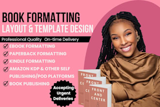 be book formatter for amazon kindle format ebook paperback kdp publishing epub