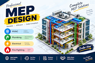 do hvac, electrical, plumbing mep quantity takeoff in revit