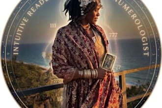 provide an intuitive tarot and numerology reading for clarity