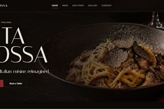 create a modern professional webs